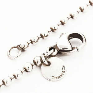 Tiffany ball chain silver